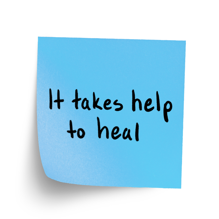 It Takes Help to Heal