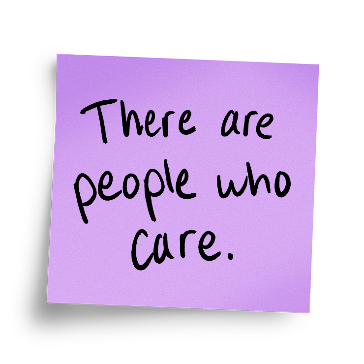 There Are People Who Care