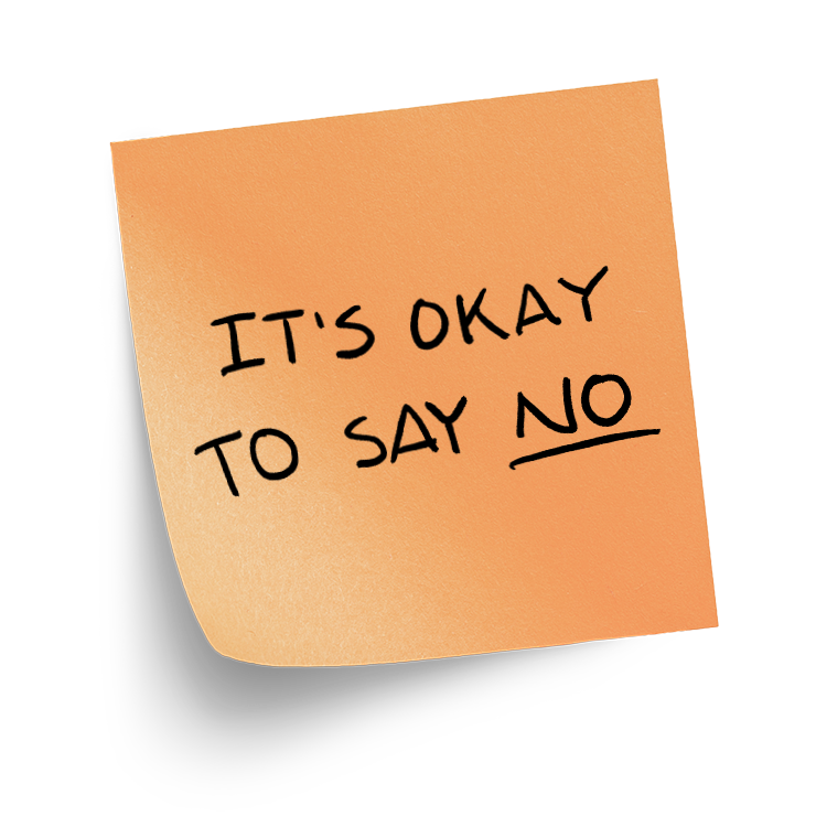 It's Ok to Say No