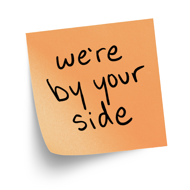 We're by Your Side