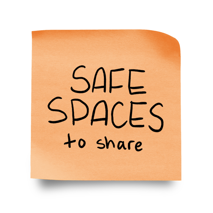 Safe Spaces to Share