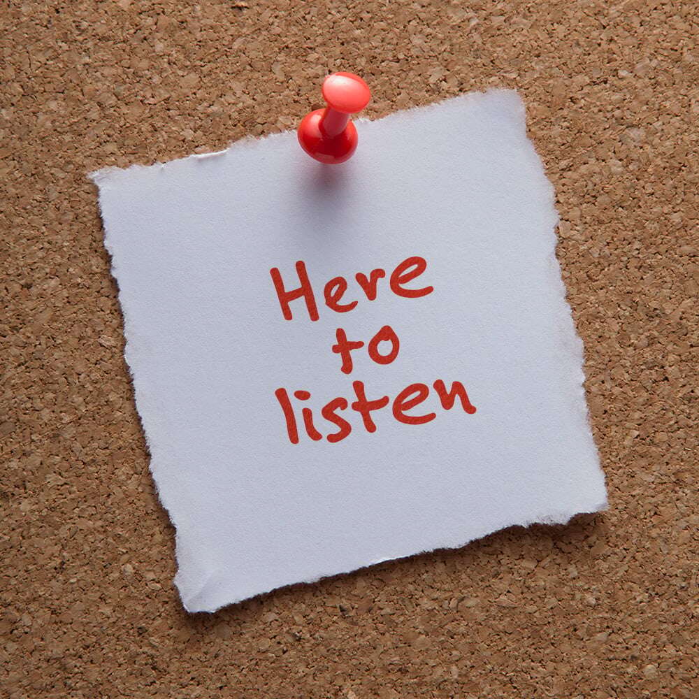Here to Listen Here to Listen