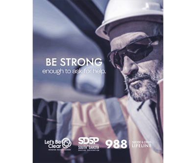 Be strong enough to ask for help - Social Post Image
